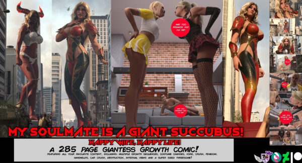 My Soulmate is a Giant Succubus!
