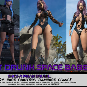 Giant Drunk Space Babe