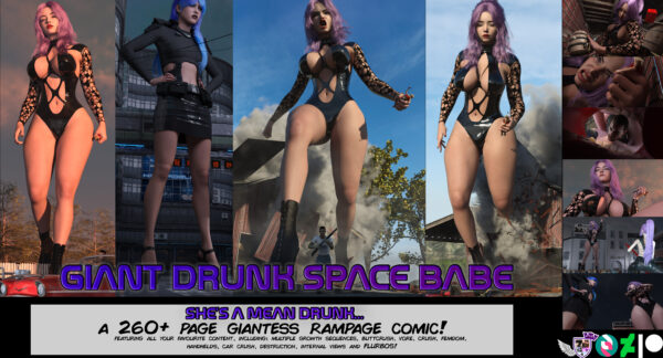 Giant Drunk Space Babe